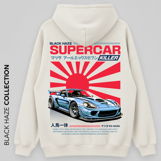 Supercar Killer Oversize Capuche 100% Coton By BLACK HAZE image 0