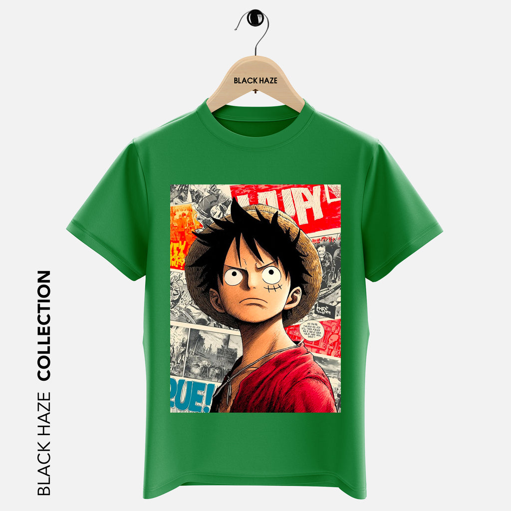 Luffy NP T-Shirt By BLACK HAZE image 0