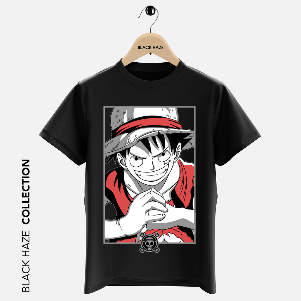 LUFFY Smile T-Shirt By BLACK HAZE image 1