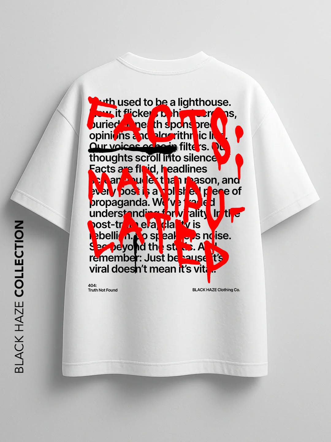 Facts T-Shirt by BLACK HAZE image 1