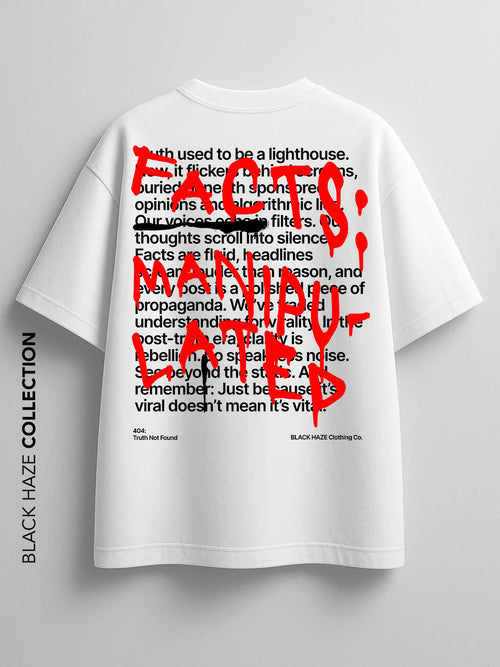 Facts T-Shirt by BLACK HAZE image 1