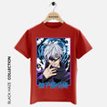 JUJUTSU KAISEN White T-Shirt By BLACK HAZE image 0