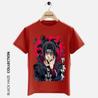 ITACHI Red Eyes T-Shirt By BLACK HAZE image 2