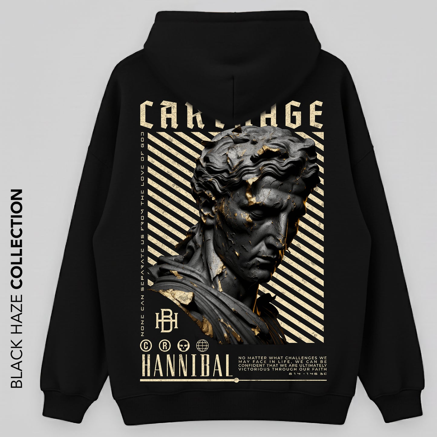 Hannibal BH Oversize Capuche 100% Coton By BLACK HAZE image 0