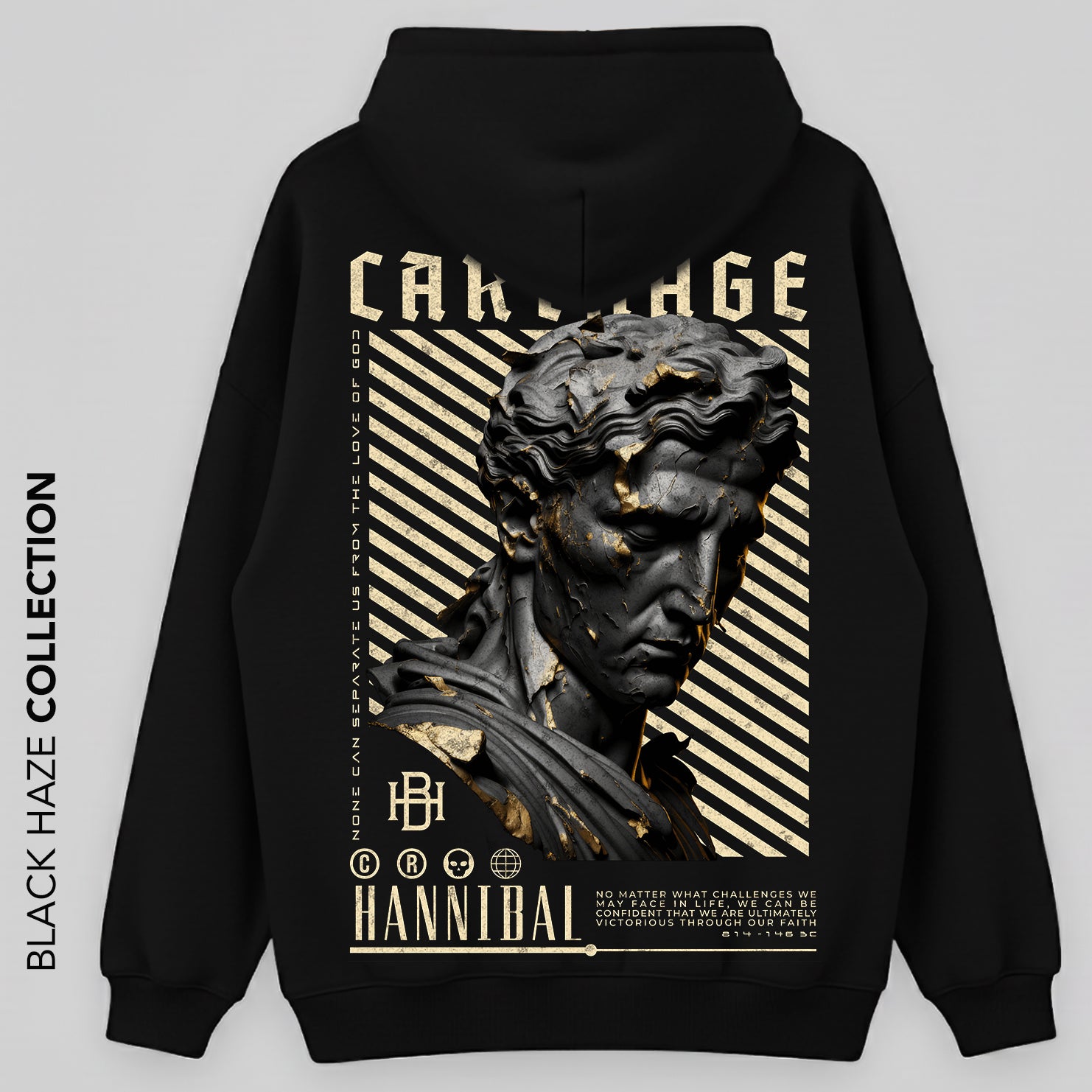 Hannibal BH Oversize Capuche 100% Coton By BLACK HAZE image 0