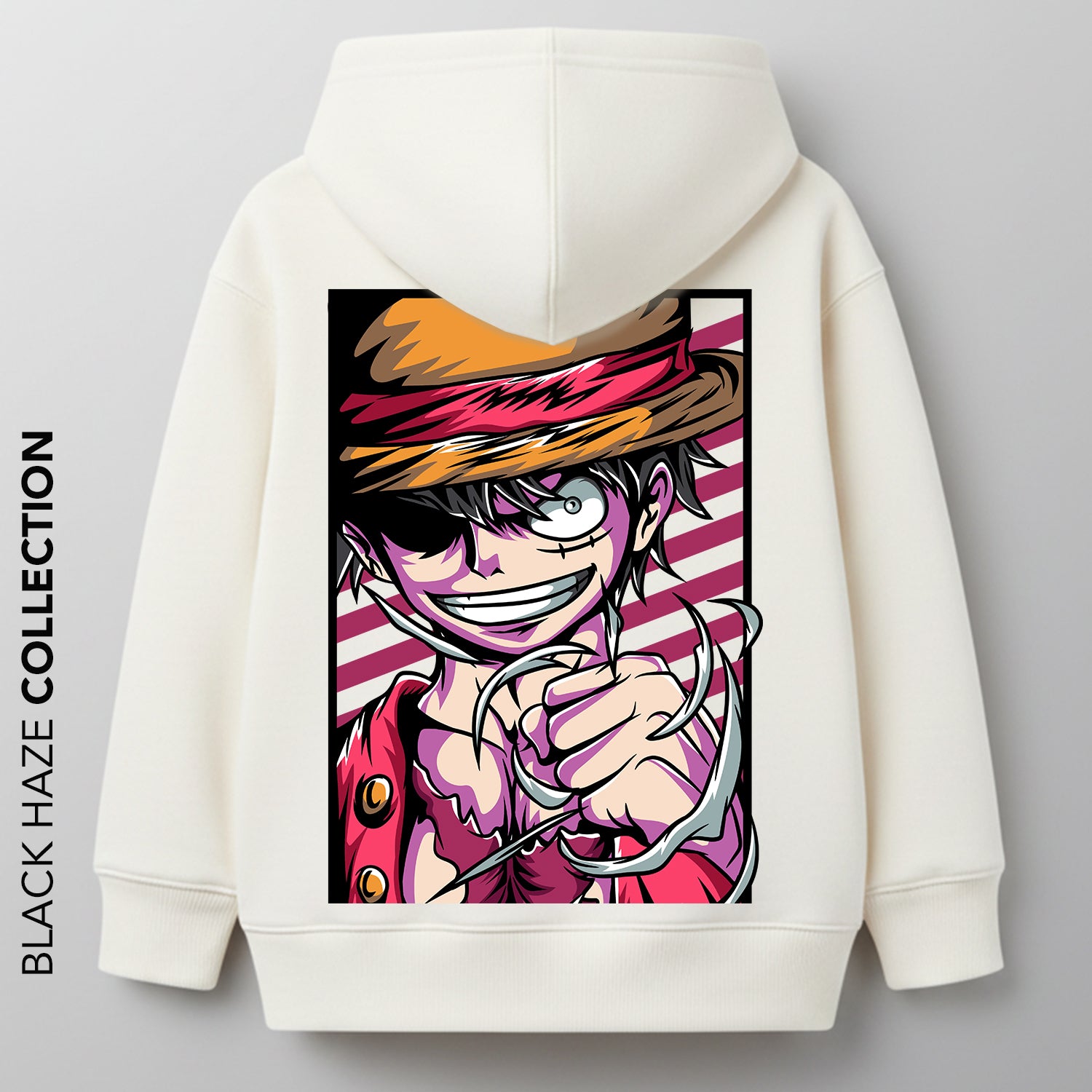 LUFFY Pinky Oversize 100% Coton By BLACK HAZE image 1