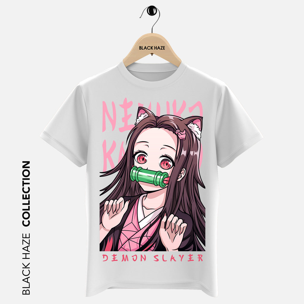 NEZUKO Pinky T-Shirt By BLACK HAZE image 1