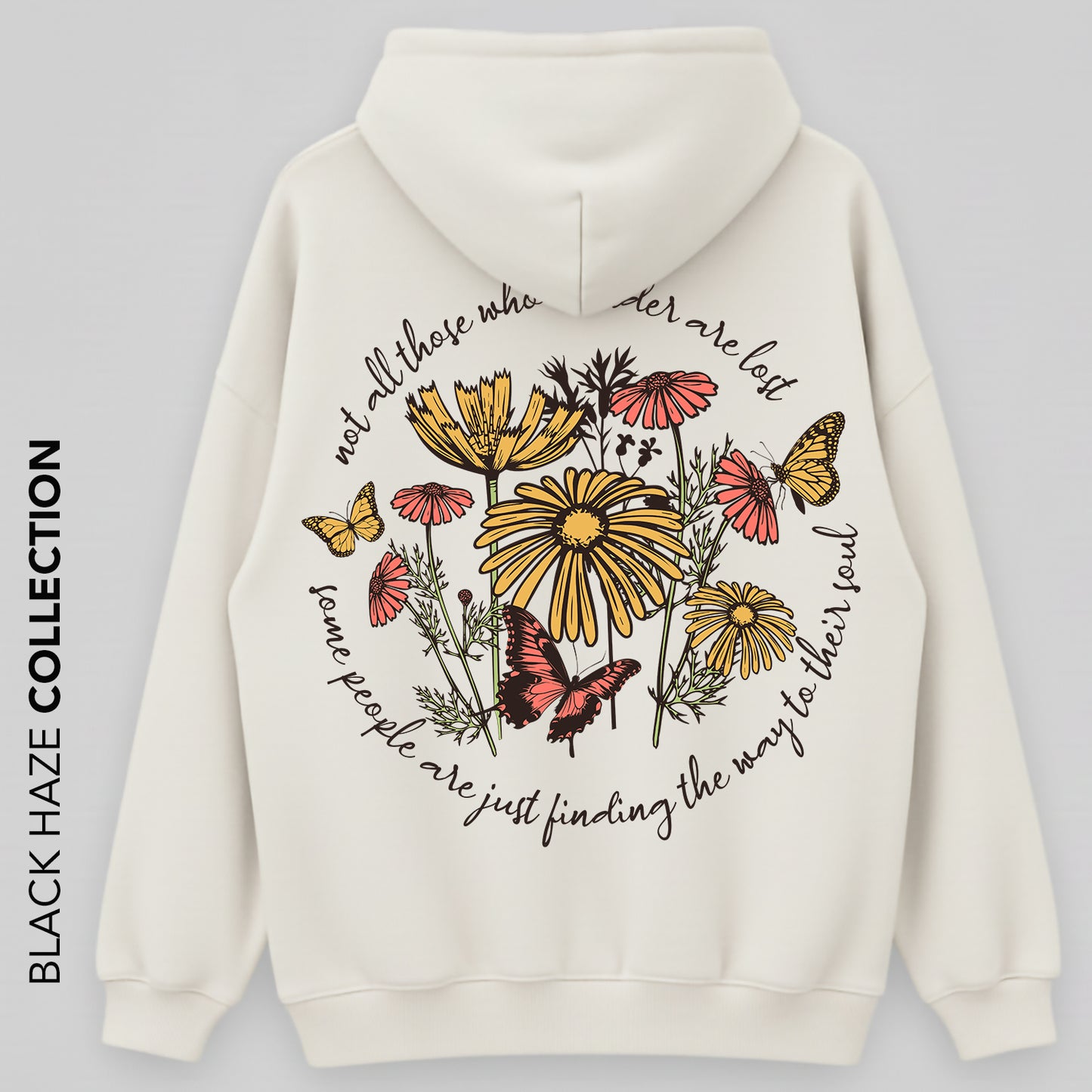 Boho Oversize Capuche 100% Coton By BLACK HAZE image 0