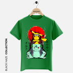 PikachuRuto T-Shirt By BLACK HAZE image 1
