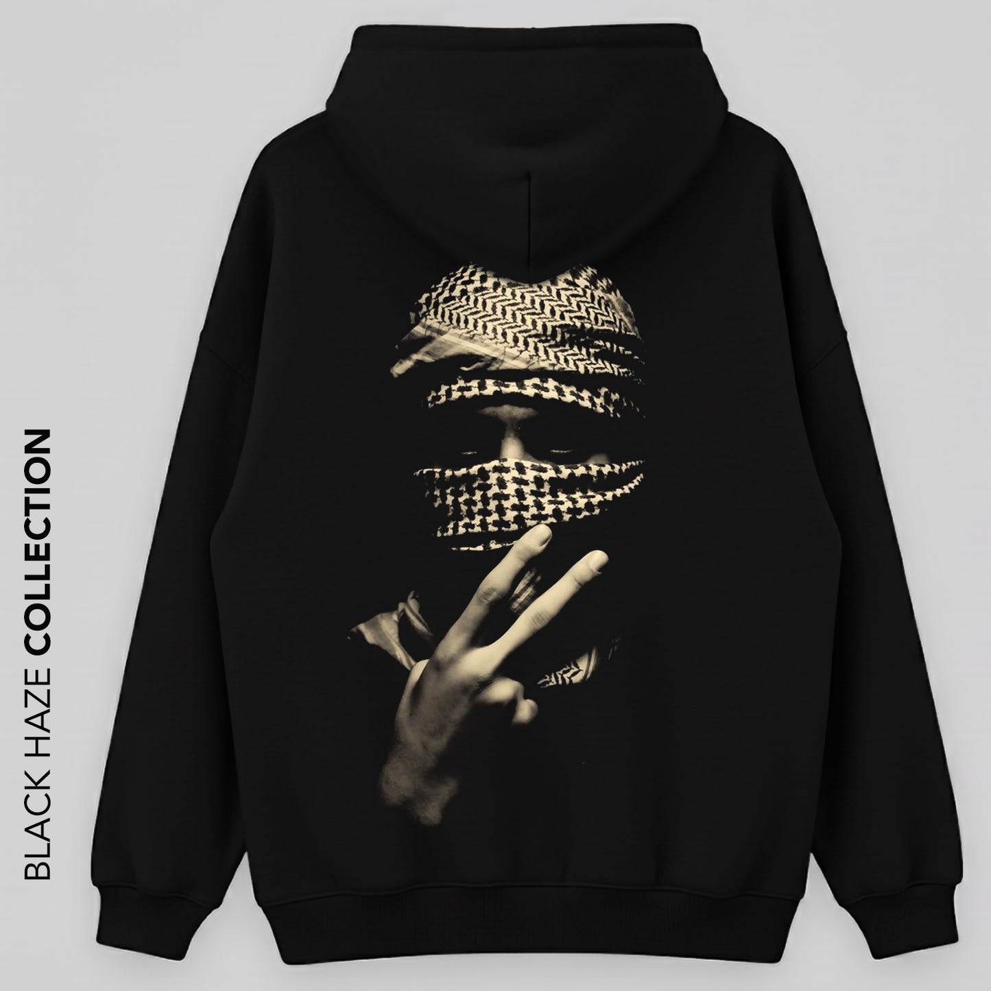 Shadow V Oversize Capuche 100% Coton By BLACK HAZE image 1