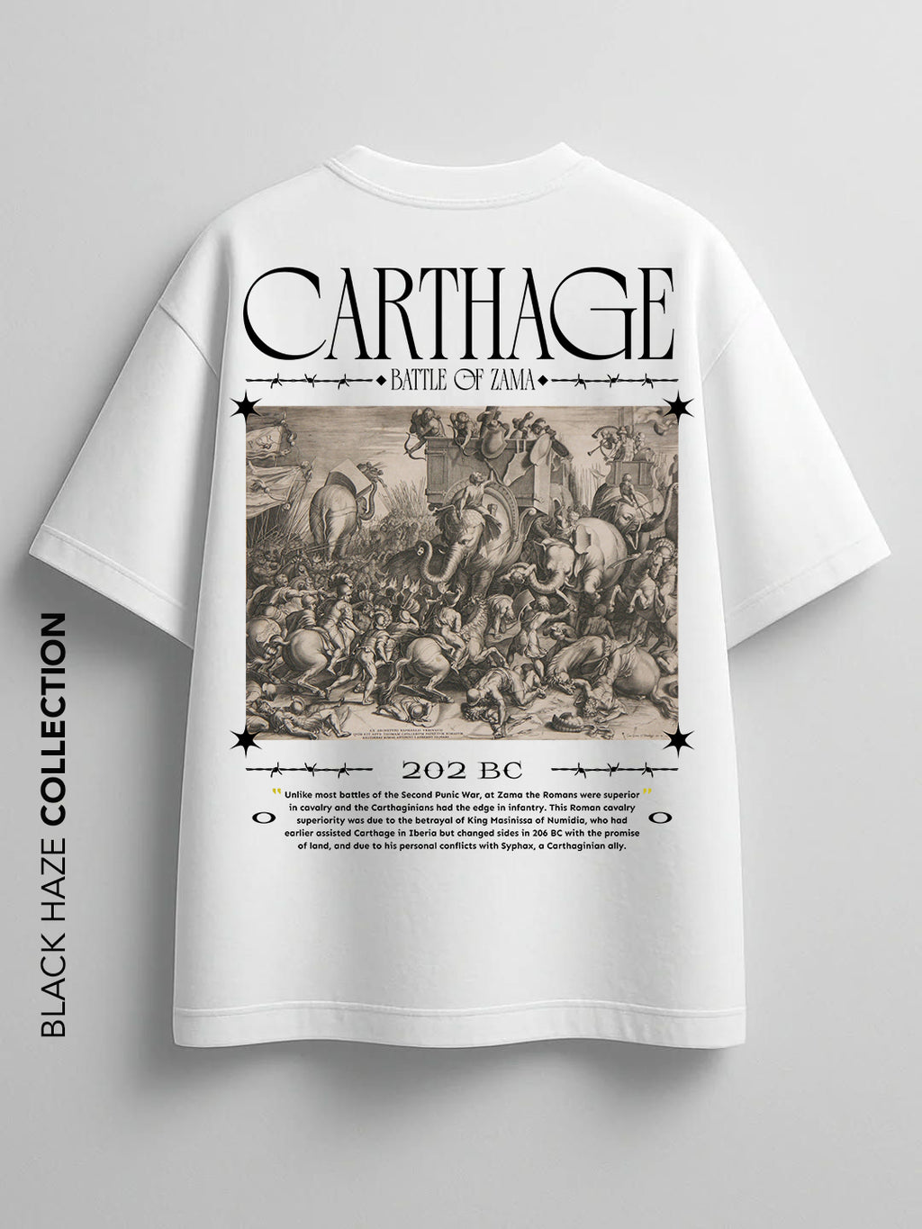 Battle of zama T-Shirt by BLACK HAZE image 3