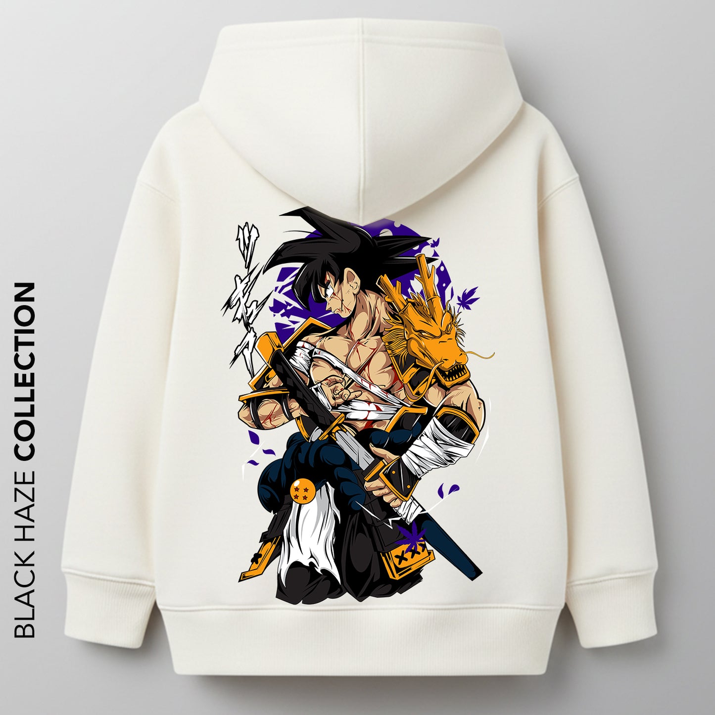 GOKU Velvet Oversize 100% Coton By BLACK HAZE image 0