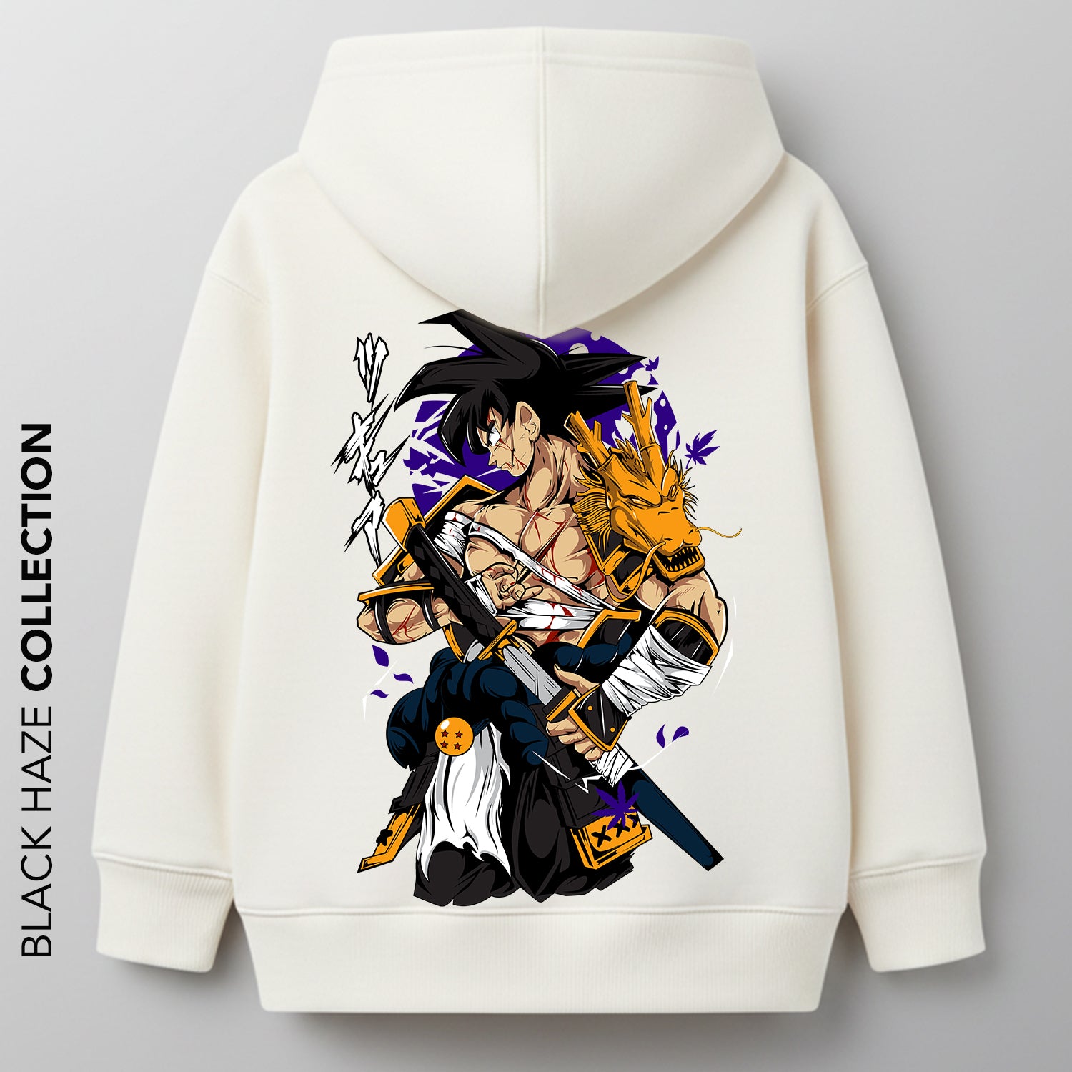 GOKU Velvet Oversize 100% Coton By BLACK HAZE image 0