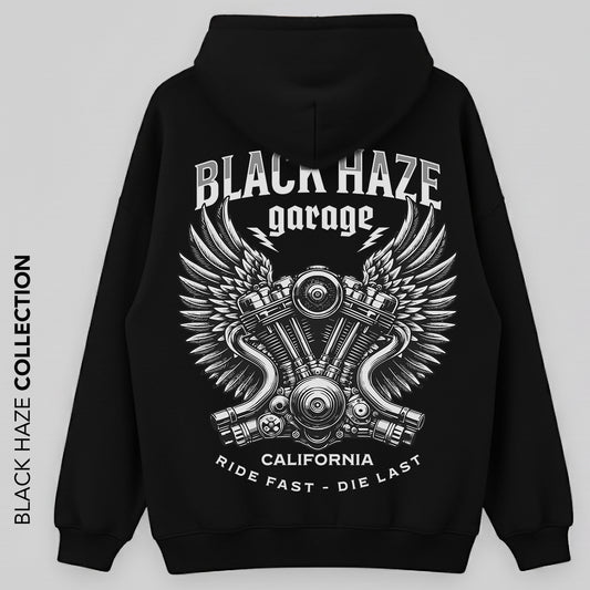 Royal Wings Garage Oversize Capuche 100% Coton By BLACK HAZE image 0