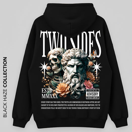 Two Sides Oversize Capuche 100% Coton By BLACK HAZE image 0