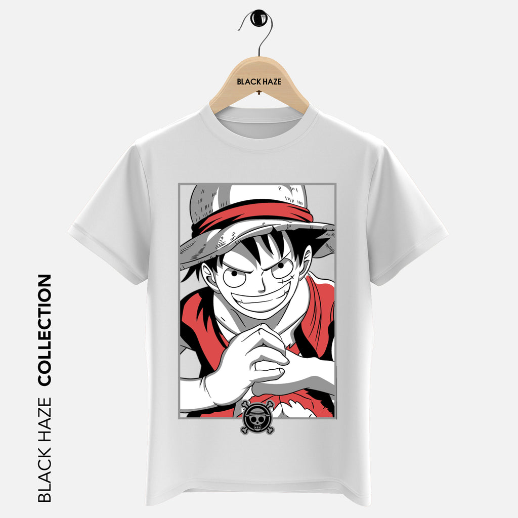 LUFFY Smile T-Shirt By BLACK HAZE image 0