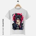 ITACHI Red Eyes T-Shirt By BLACK HAZE image 0