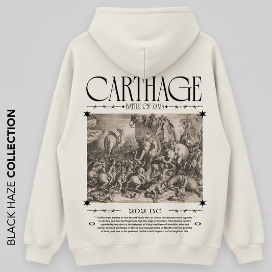 Battle of Zama Oversize Capuche 100% Coton By BLACK HAZE image 0