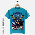 JUJUTSU KAISEN Blue T-Shirt By BLACK HAZE image 0
