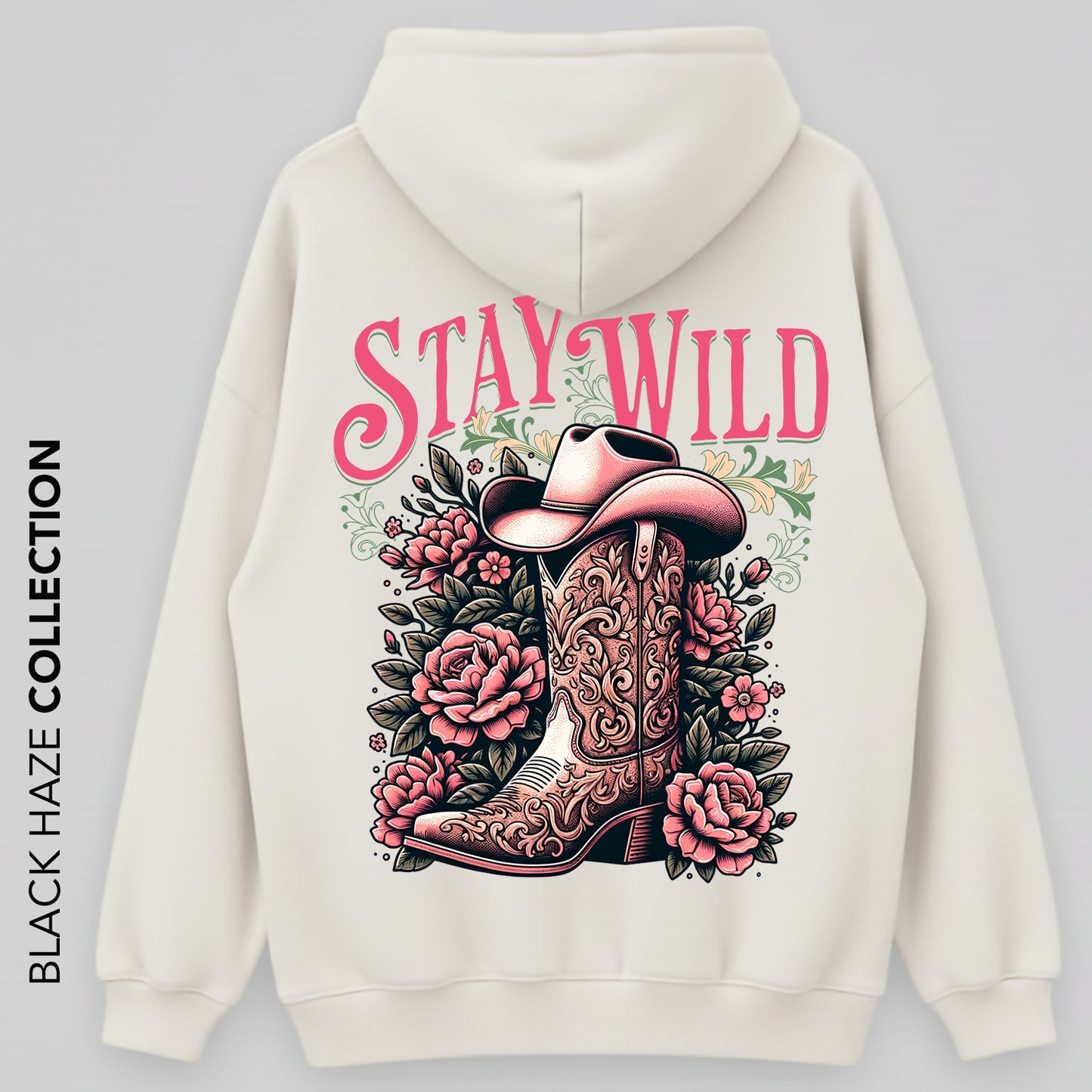 Wild Oversize Capuche 100% Coton By BLACK HAZE image 0