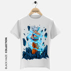 Goku Terra T-Shirt By BLACK HAZE image 3