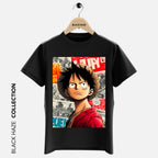 Luffy NP T-Shirt By BLACK HAZE image 1