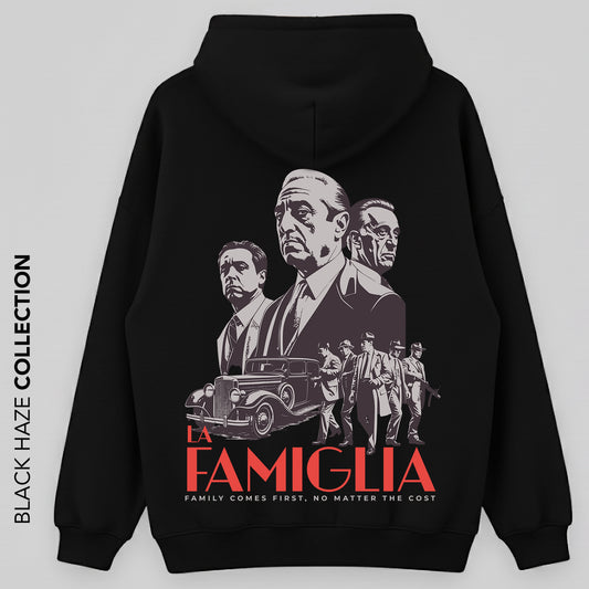 La Famiglia Oversize Capuche 100% Coton By BLACK HAZE image 0