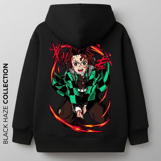 DEMON SLAYER - TANJIRO Kamado Oversize 100% Coton By BLACK HAZE image 0