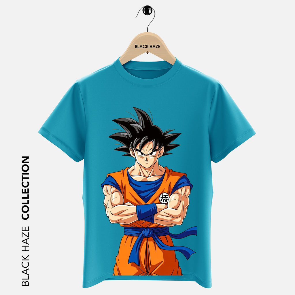 Goku Stand T-Shirt By BLACK HAZE image 3