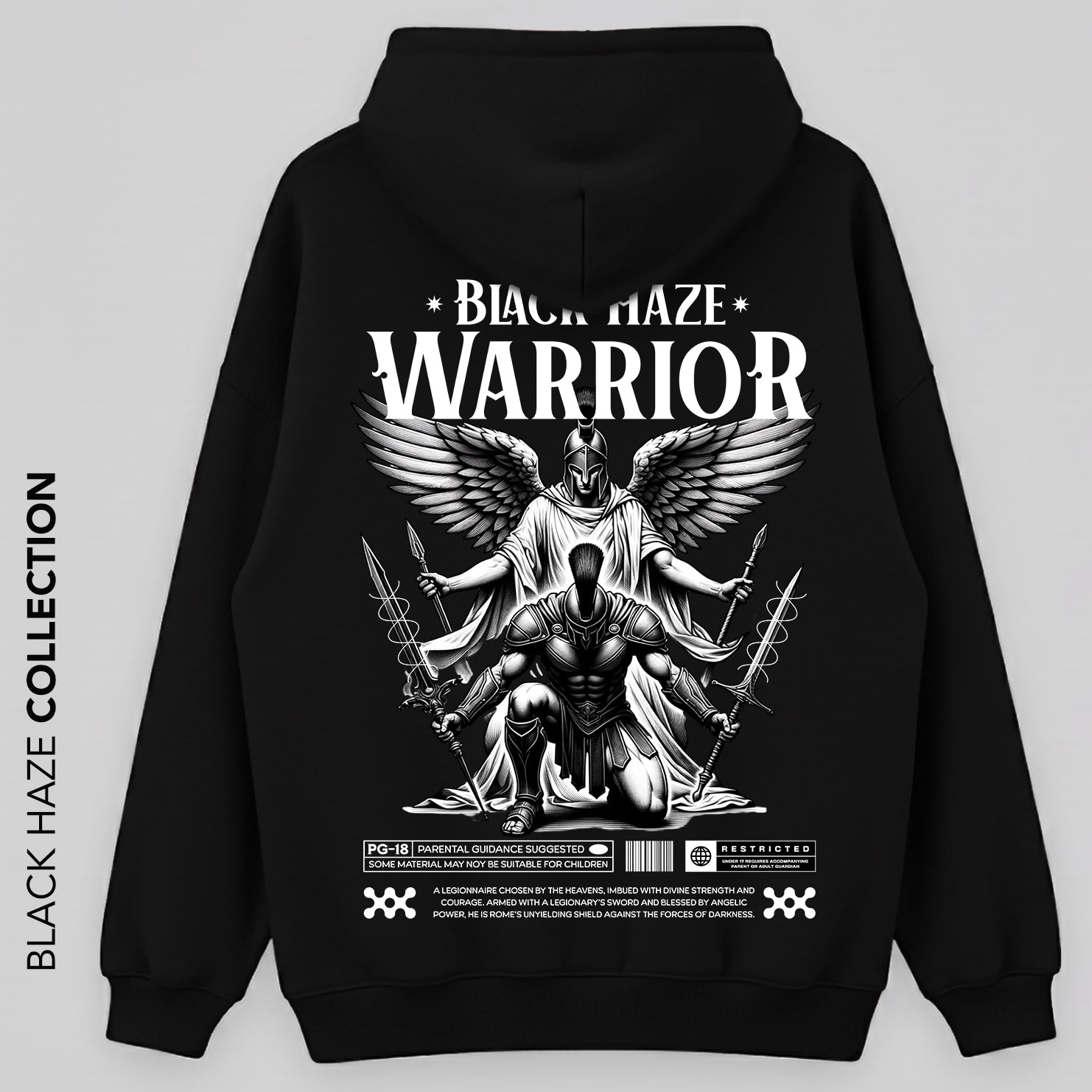 Legionnaire Oversize Capuche 100% Coton By BLACK HAZE image 0