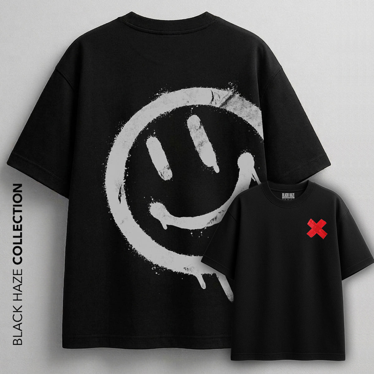 Smile Paint T-Shirt by BLACK HAZE image 0