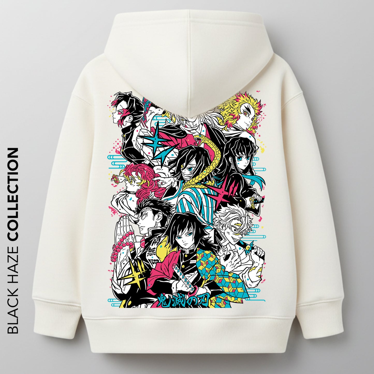 DEMON SLAYER All Oversize 100% Coton By BLACK HAZE image 0