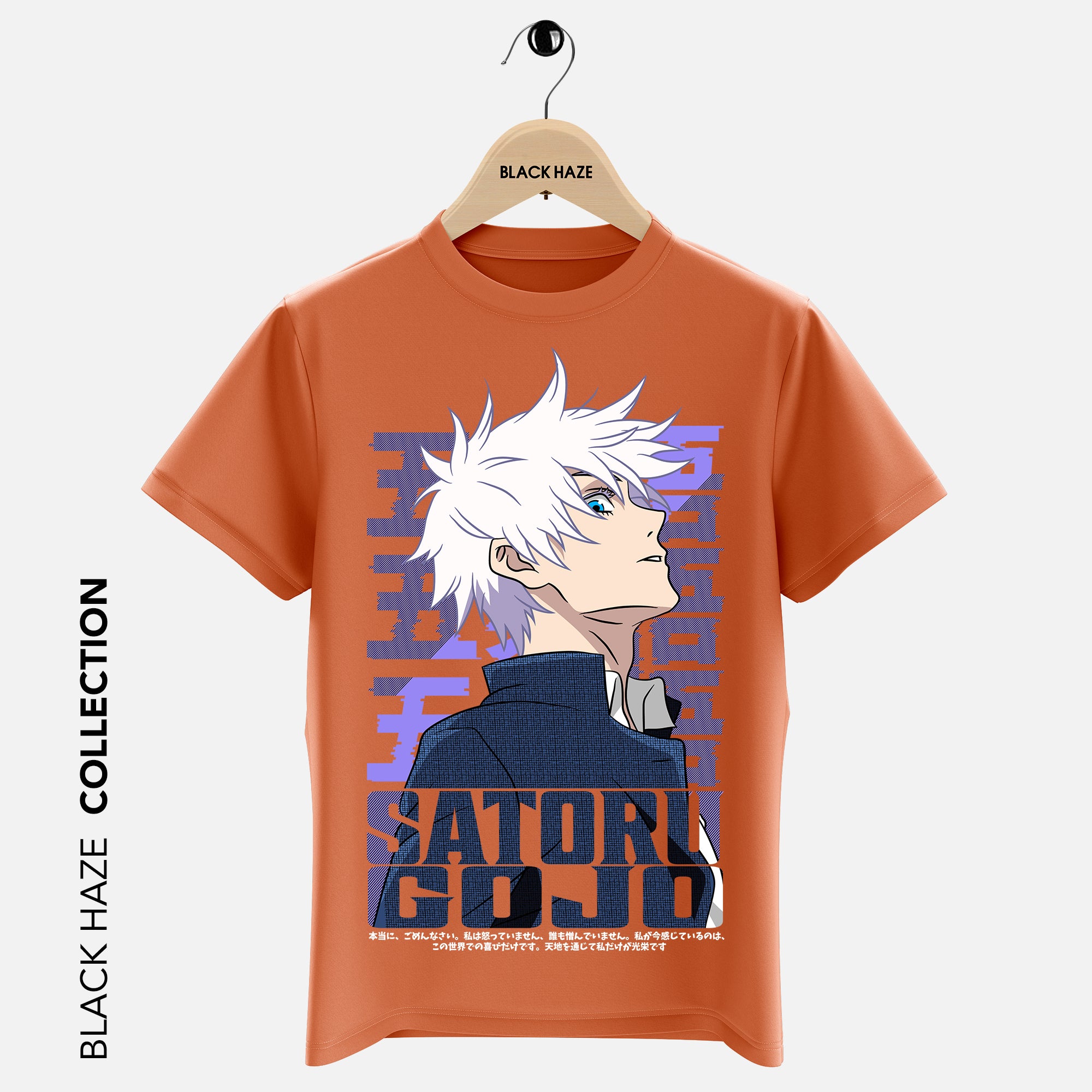 SATURO GOJO T-Shirt By BLACK HAZE image 2