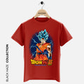 GOKU BLUE CIRCLE T-Shirt By BLACK HAZE image 0