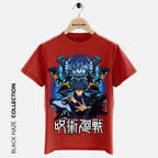 JUJUTSU KAISEN Blue T-Shirt By BLACK HAZE image 1