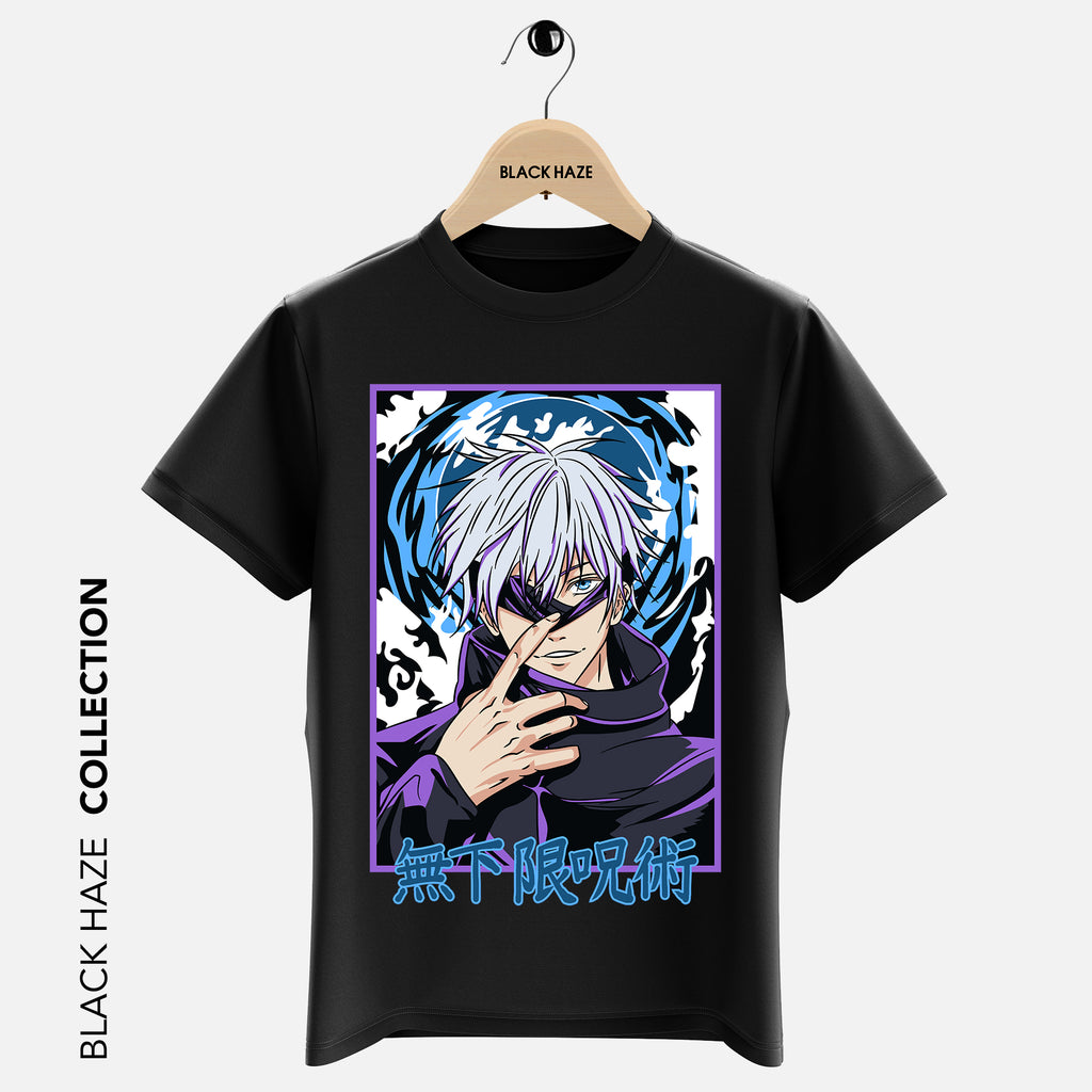 JUJUTSU KAISEN White T-Shirt By BLACK HAZE image 1