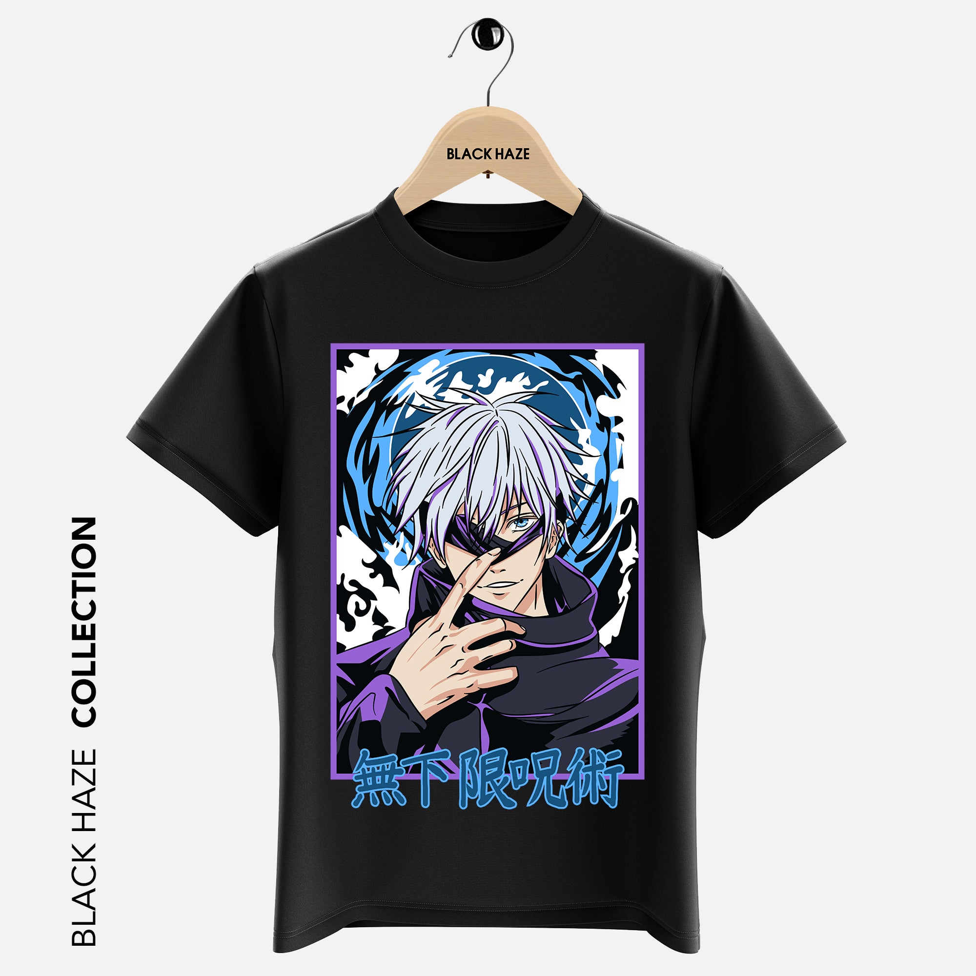 JUJUTSU KAISEN White T-Shirt By BLACK HAZE image 1