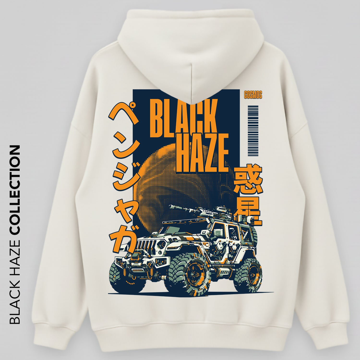 OffRoad Planet Guardian Oversize Capuche 100% Coton By BLACK HAZE image 0