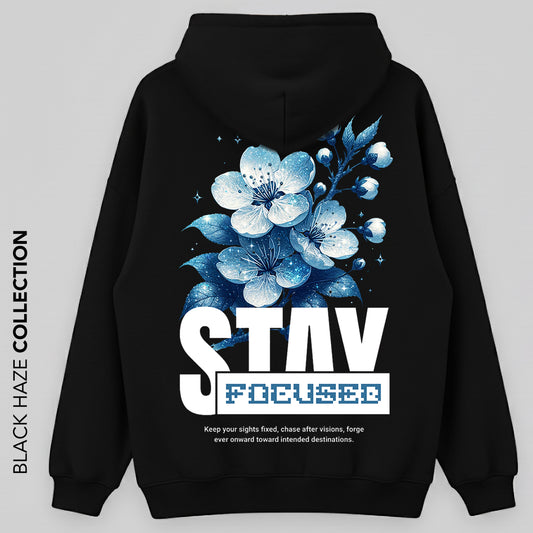 Stay Focused Oversize Capuche 100% Coton By BLACK HAZE image 0