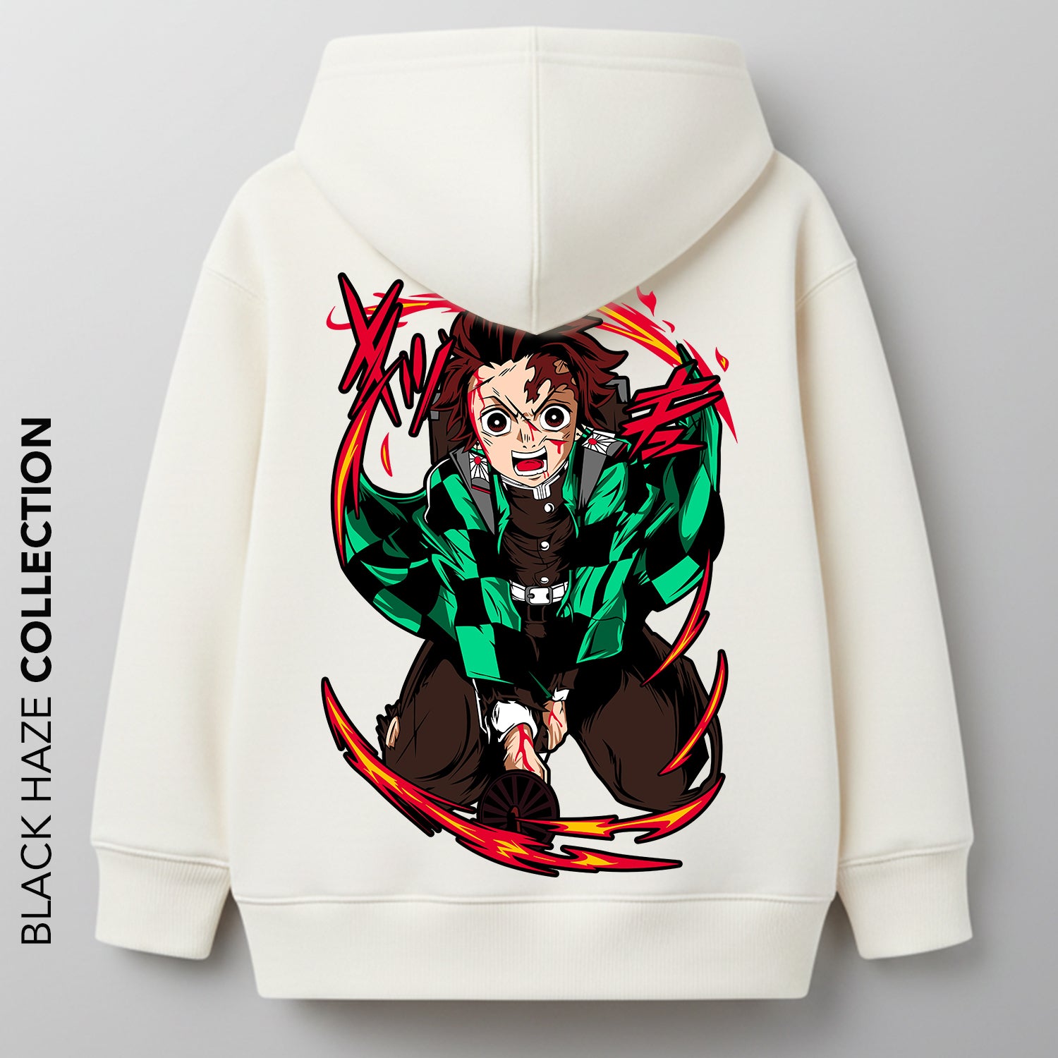 DEMON SLAYER - TANJIRO Kamado Oversize 100% Coton By BLACK HAZE image 0