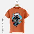 KAKASHI BLEU T-Shirt By BLACK HAZE image 1