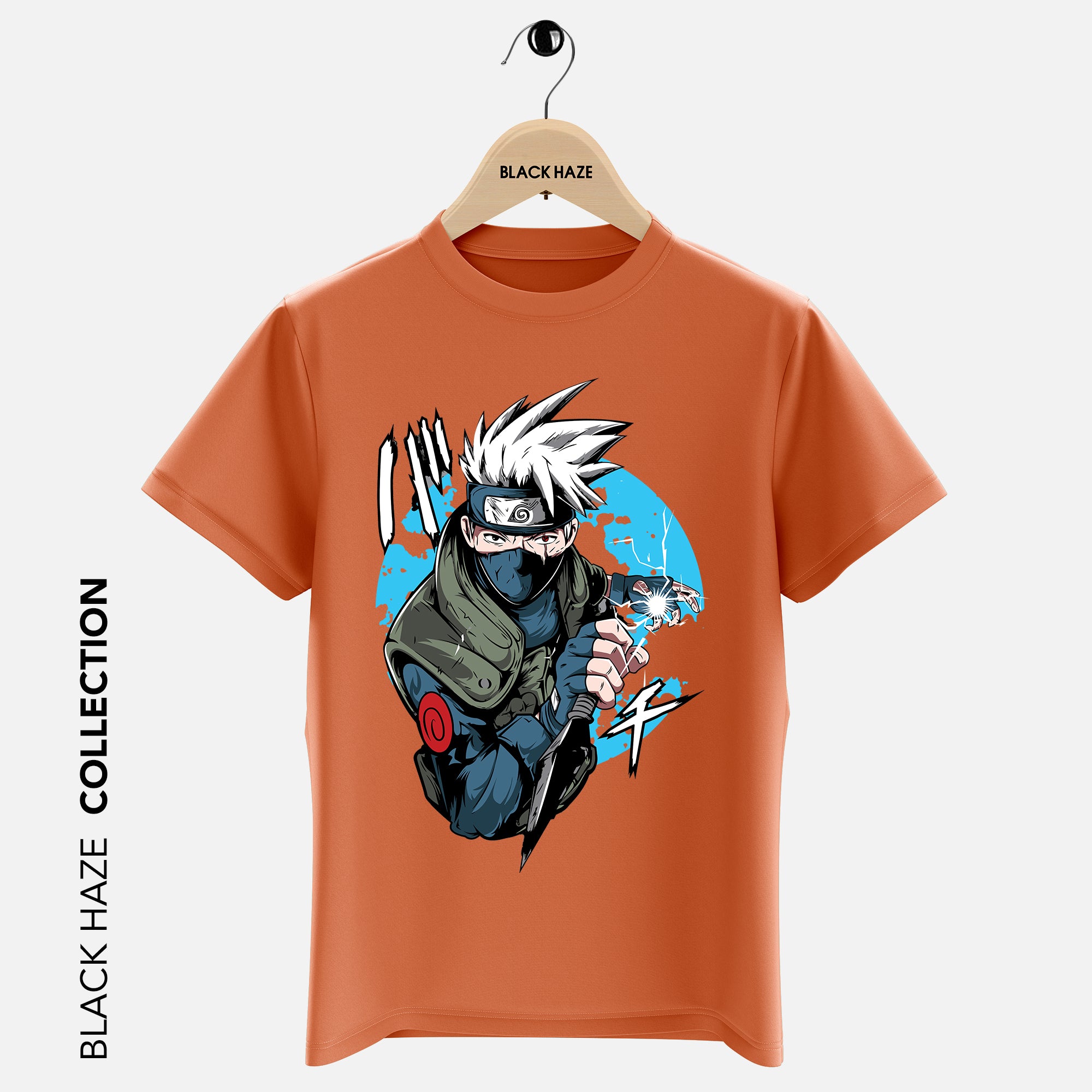 KAKASHI BLEU T-Shirt By BLACK HAZE image 1