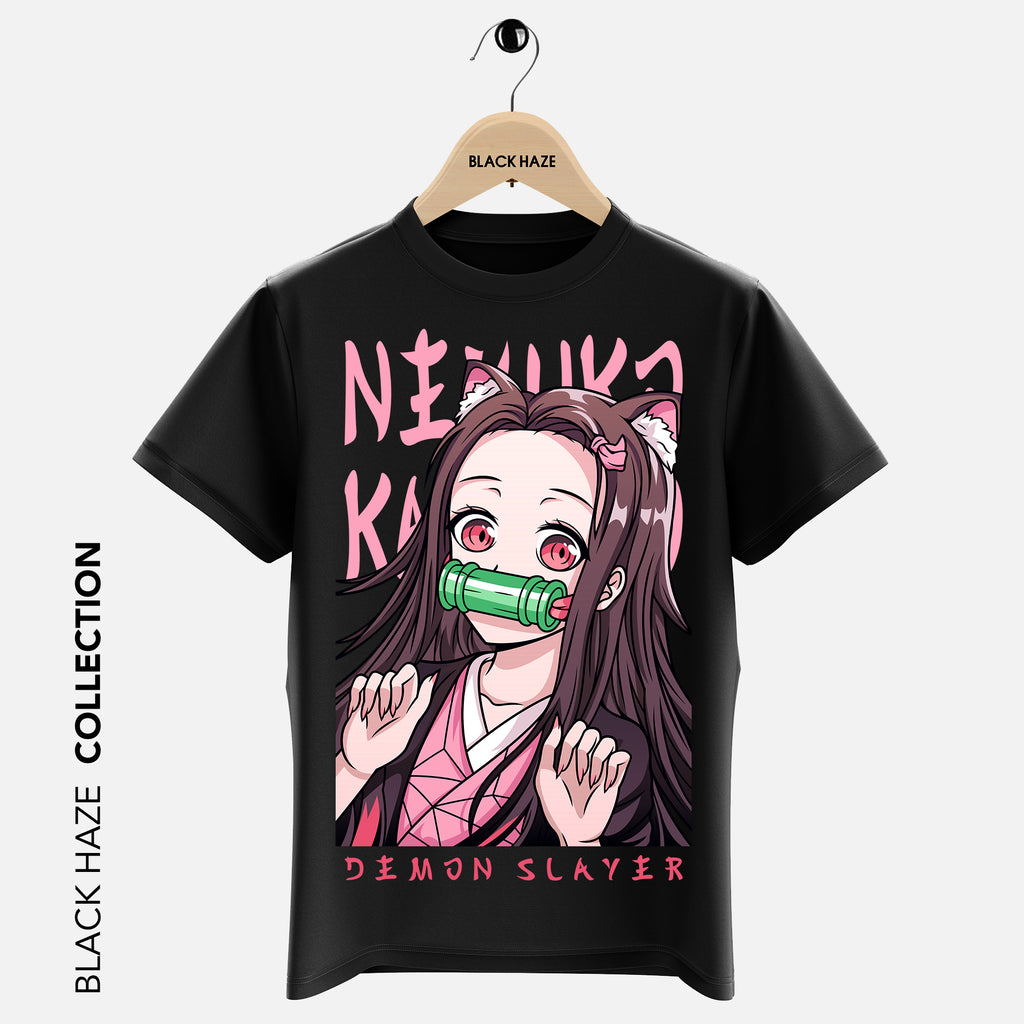 NEZUKO Pinky T-Shirt By BLACK HAZE image 3