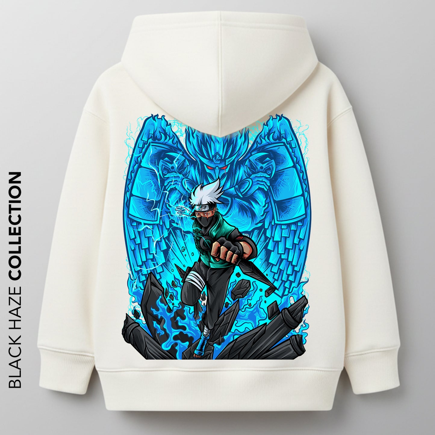 KAKASHI Attack Oversize 100% Coton By BLACK HAZE image 1