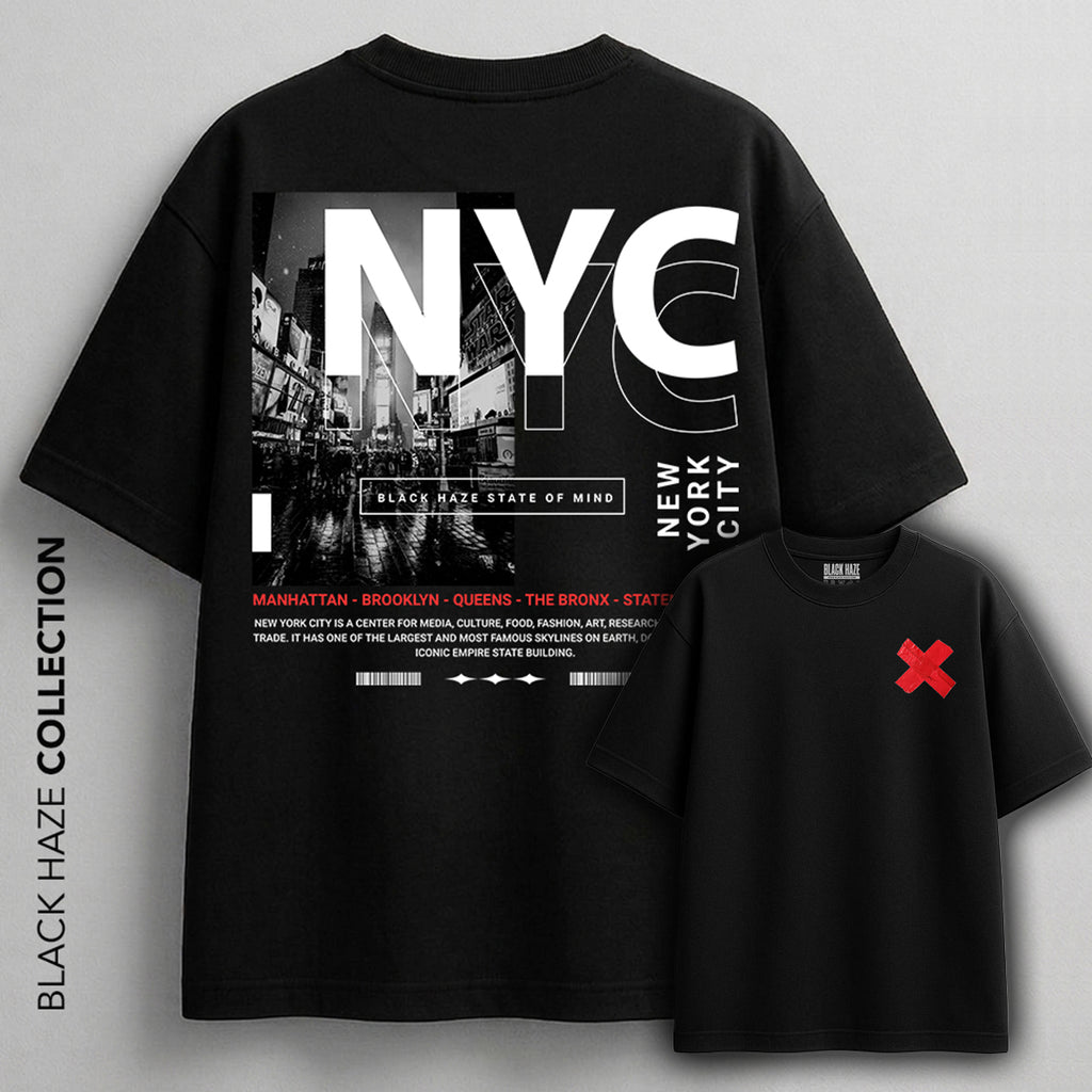 Red NYC T-Shirt by BLACK HAZE image 0
