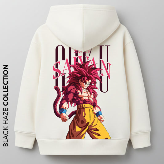 GOKU SUPER SAIYAN Red Oversize 100% Coton By BLACK HAZE image 0