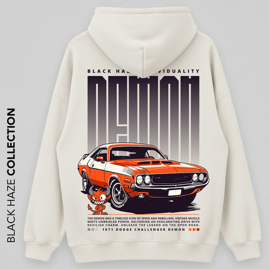 Hellcat's Ancestor Oversize Capuche 100% Coton By BLACK HAZE image 0