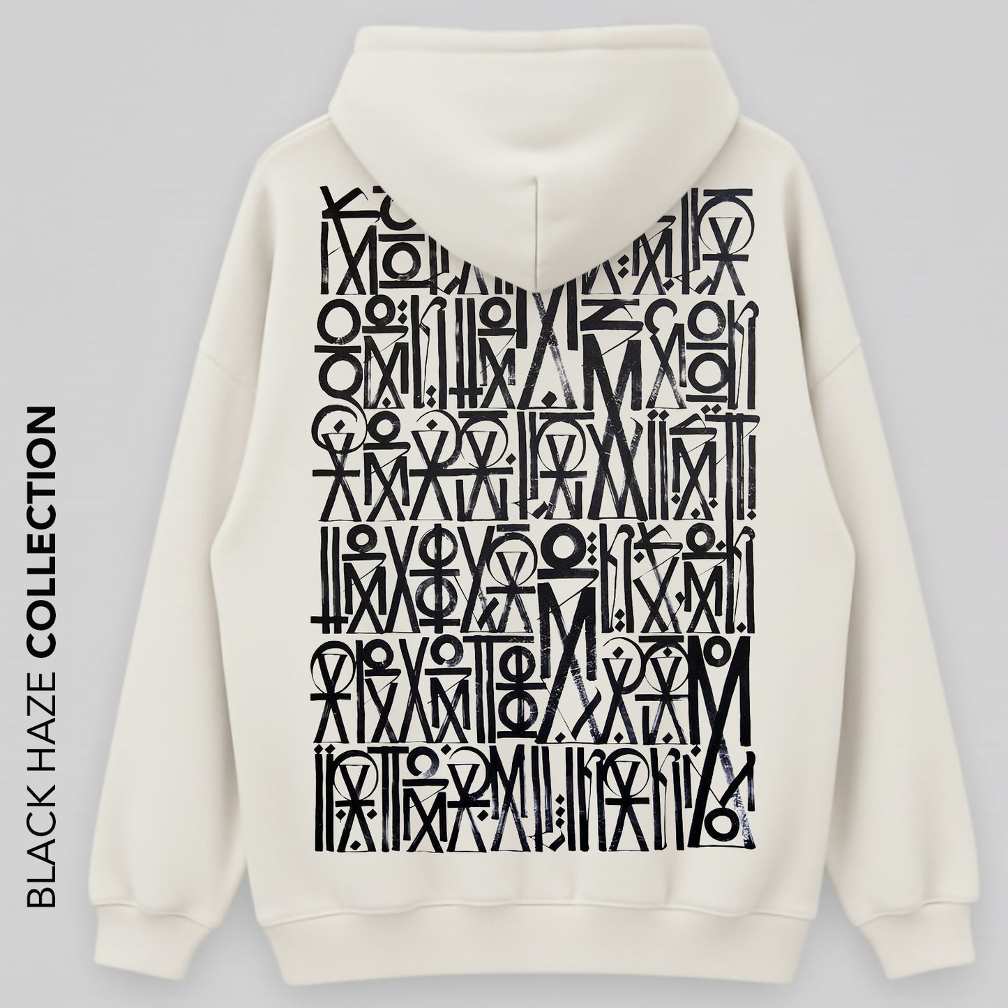 Amazigh Oversize Capuche 100% Coton By BLACK HAZE image 0