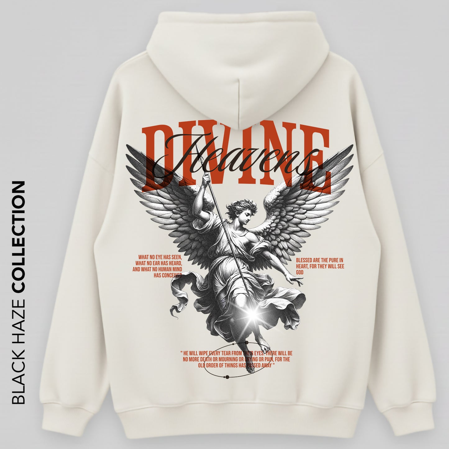 Divine Oversize Capuche 100% Coton By BLACK HAZE image 0