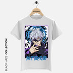 JUJUTSU KAISEN White T-Shirt By BLACK HAZE image 2